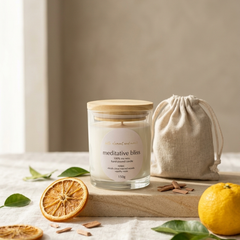 meditative bliss soy handpoured wax