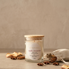 apple cinnamon soy handpoured wax