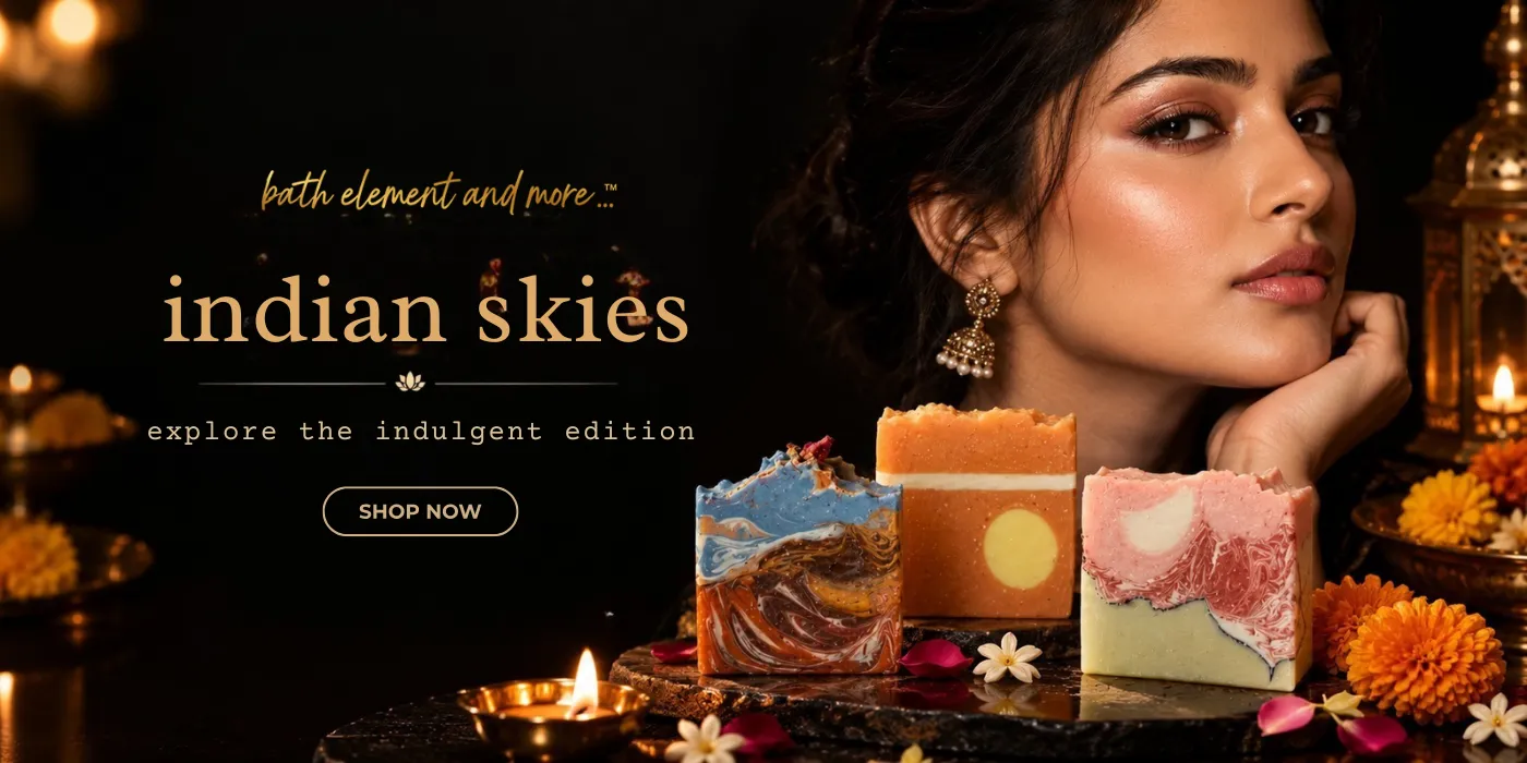 Bathelement Indian Skies indulgent edition hero banner